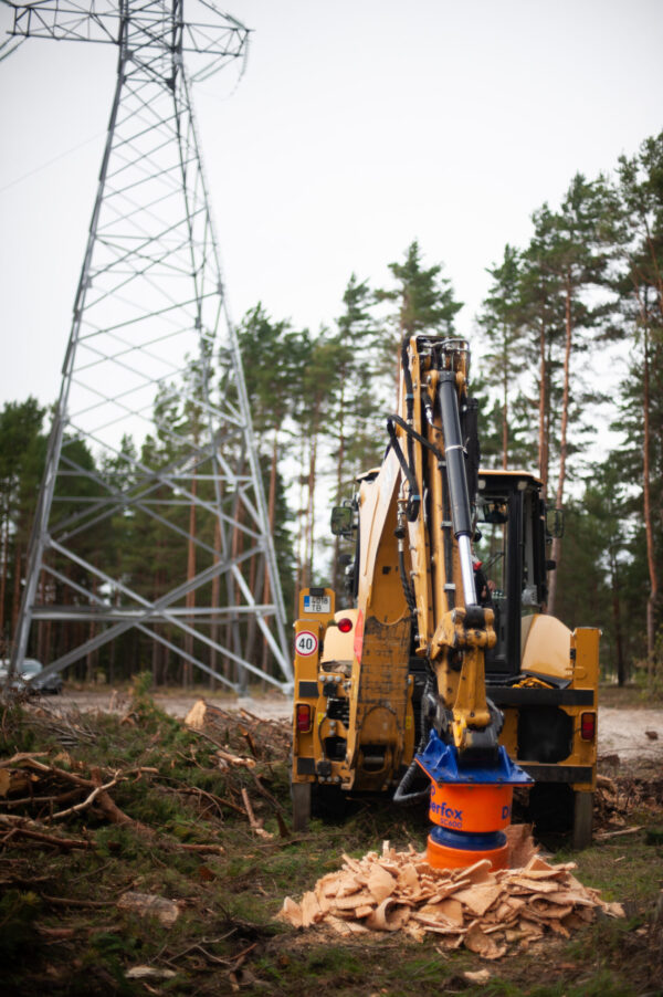 Dipperfox Stump Crusher SC 600