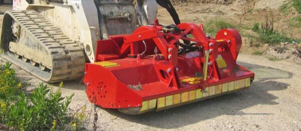 SMO skid steer - flail mulcher for compact loaders