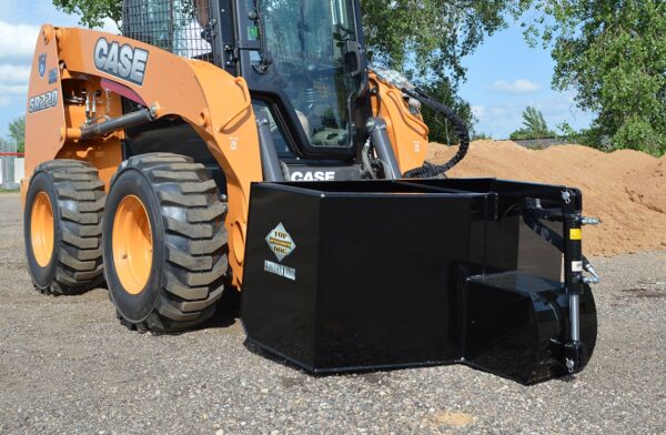 Top Dog CM 55 Concrete Manua l1/2 Yard Attachment On Skid Steer