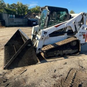 Top Dod XI Firewood Bucket On Skid Steer Outside